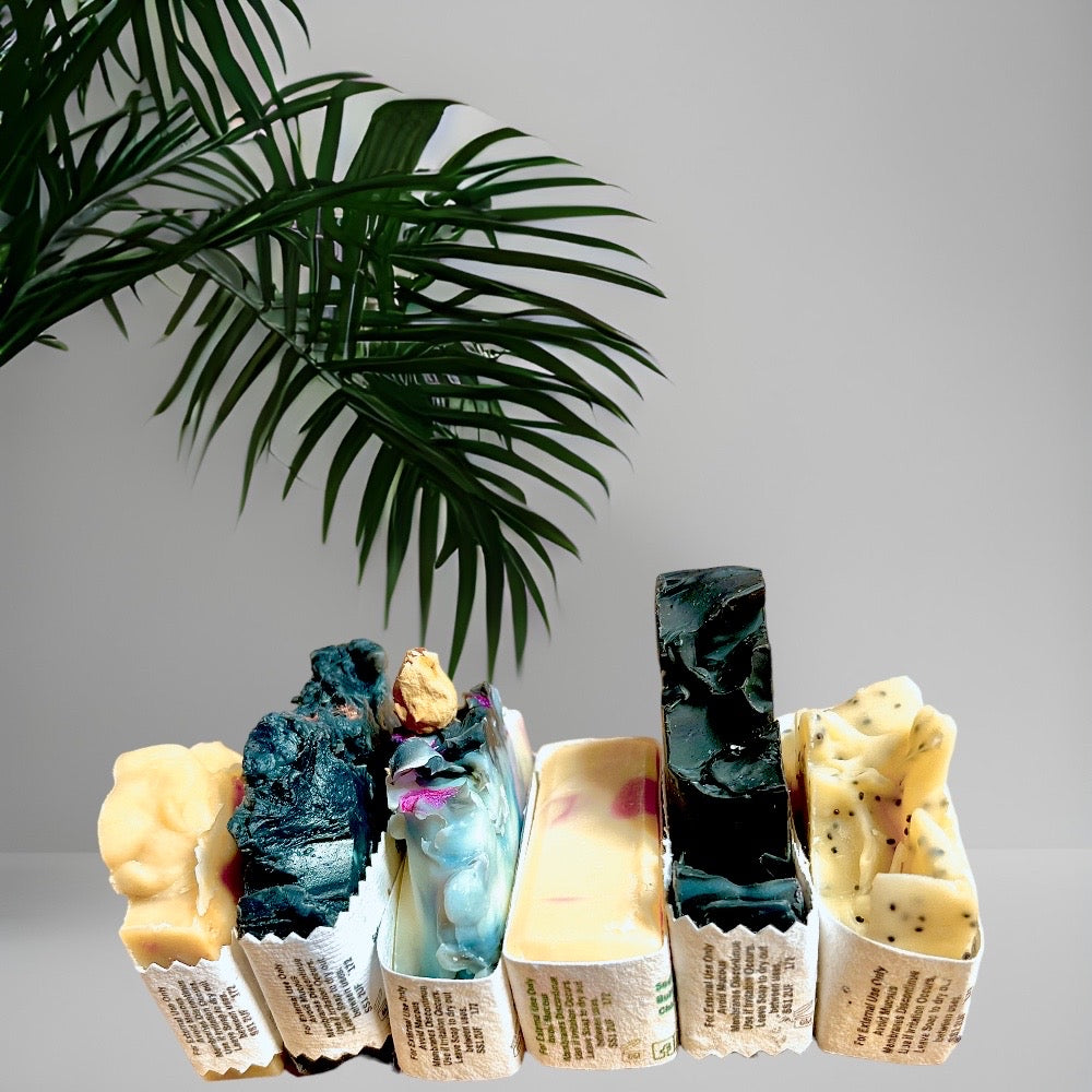 Gift Box Handmade Soap with seed paper standing