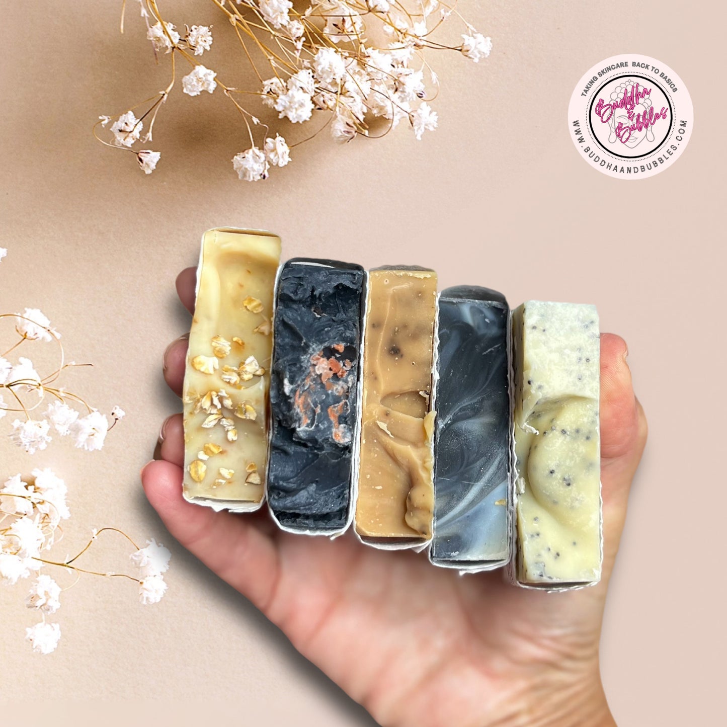 Gift Box Handmade Soap with seed paper