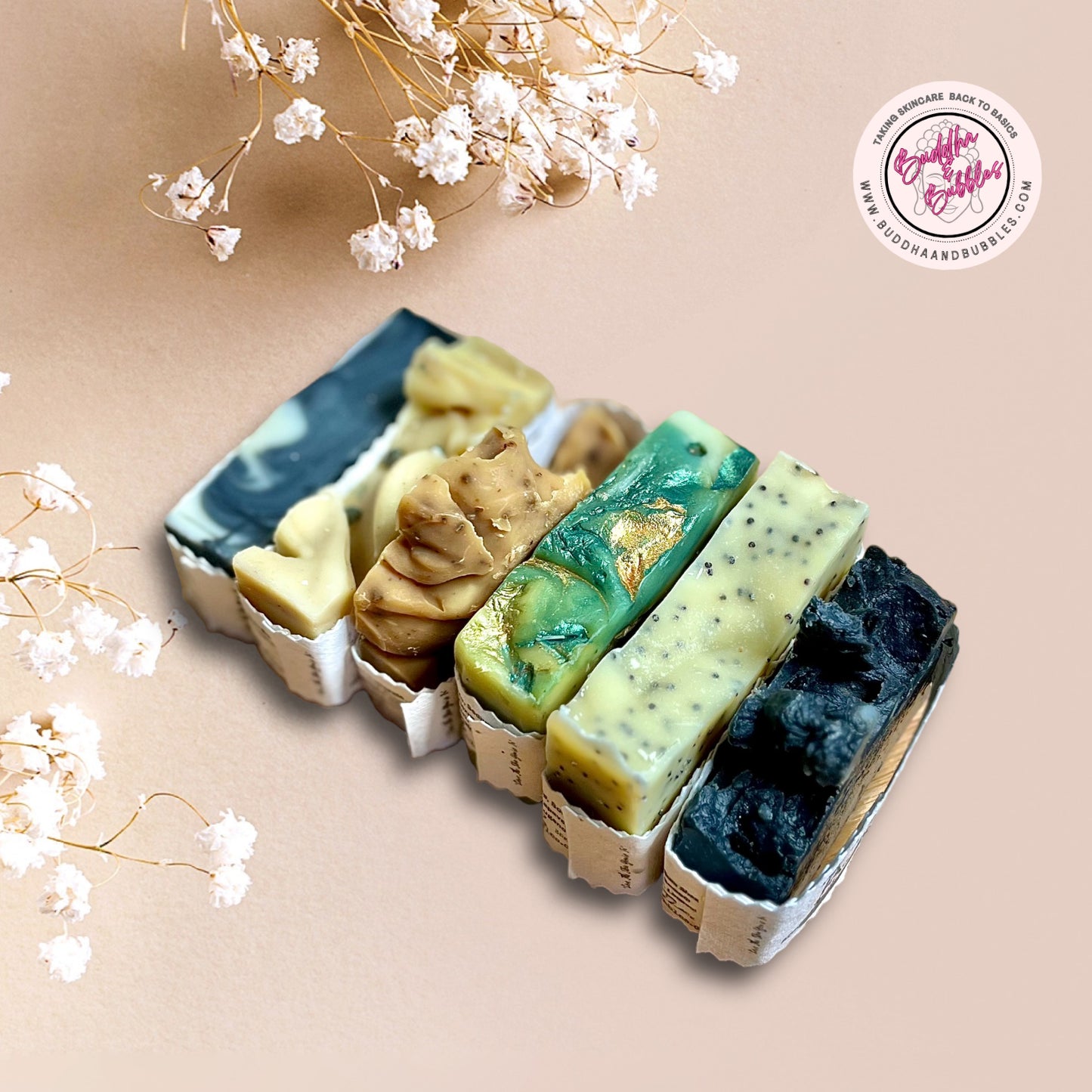 Gift Box Handmade Soap with seed paper