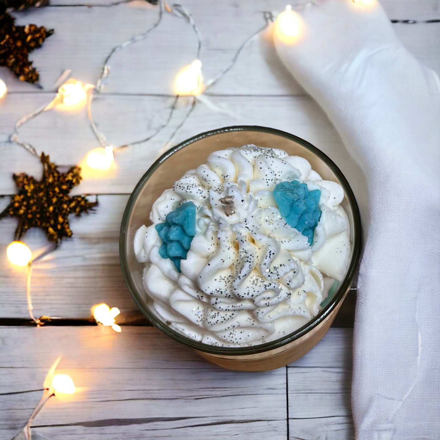 Winter Xmas Dessert Candles UK