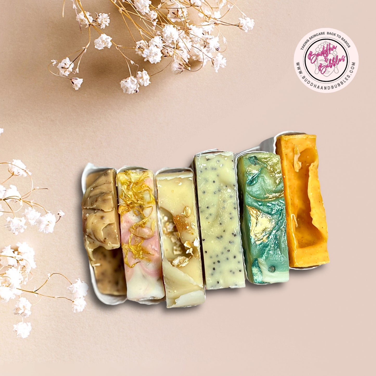 Gift Box Handmade Soap with seed paper