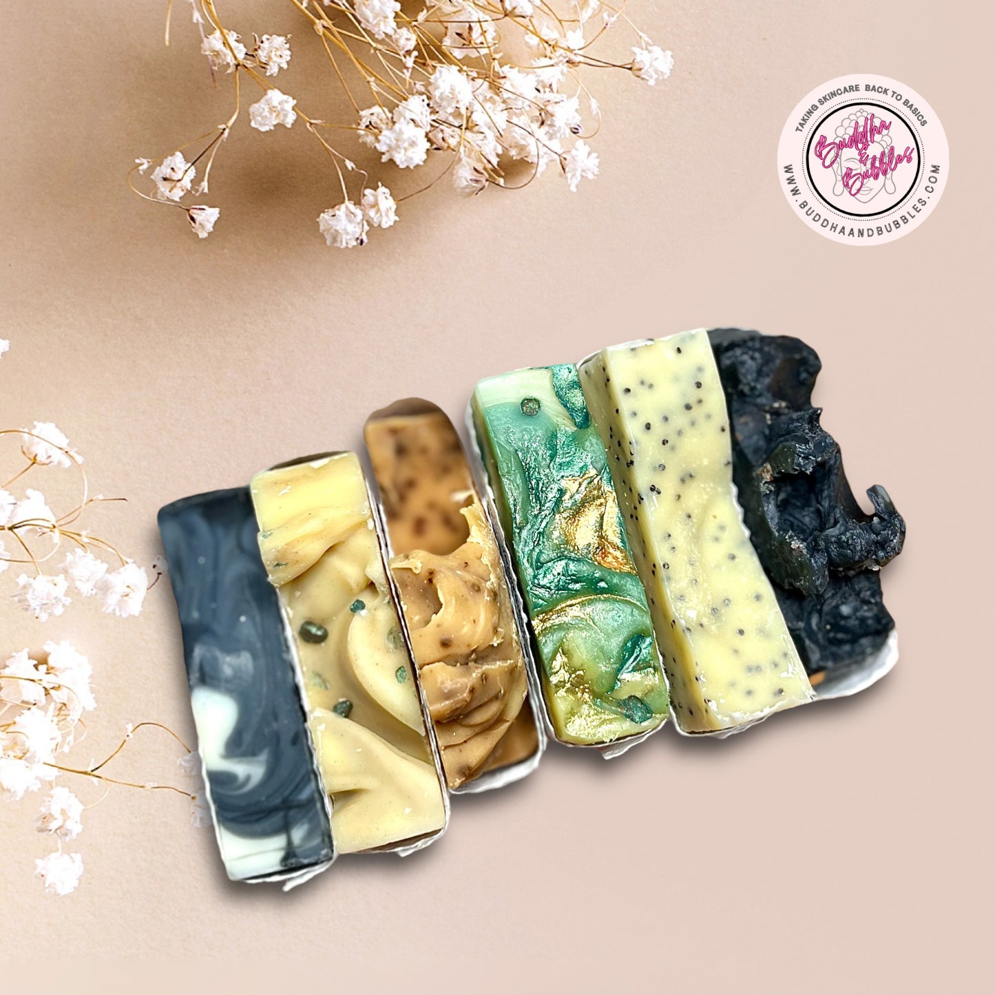 Gift Box Handmade Soap with seed paper