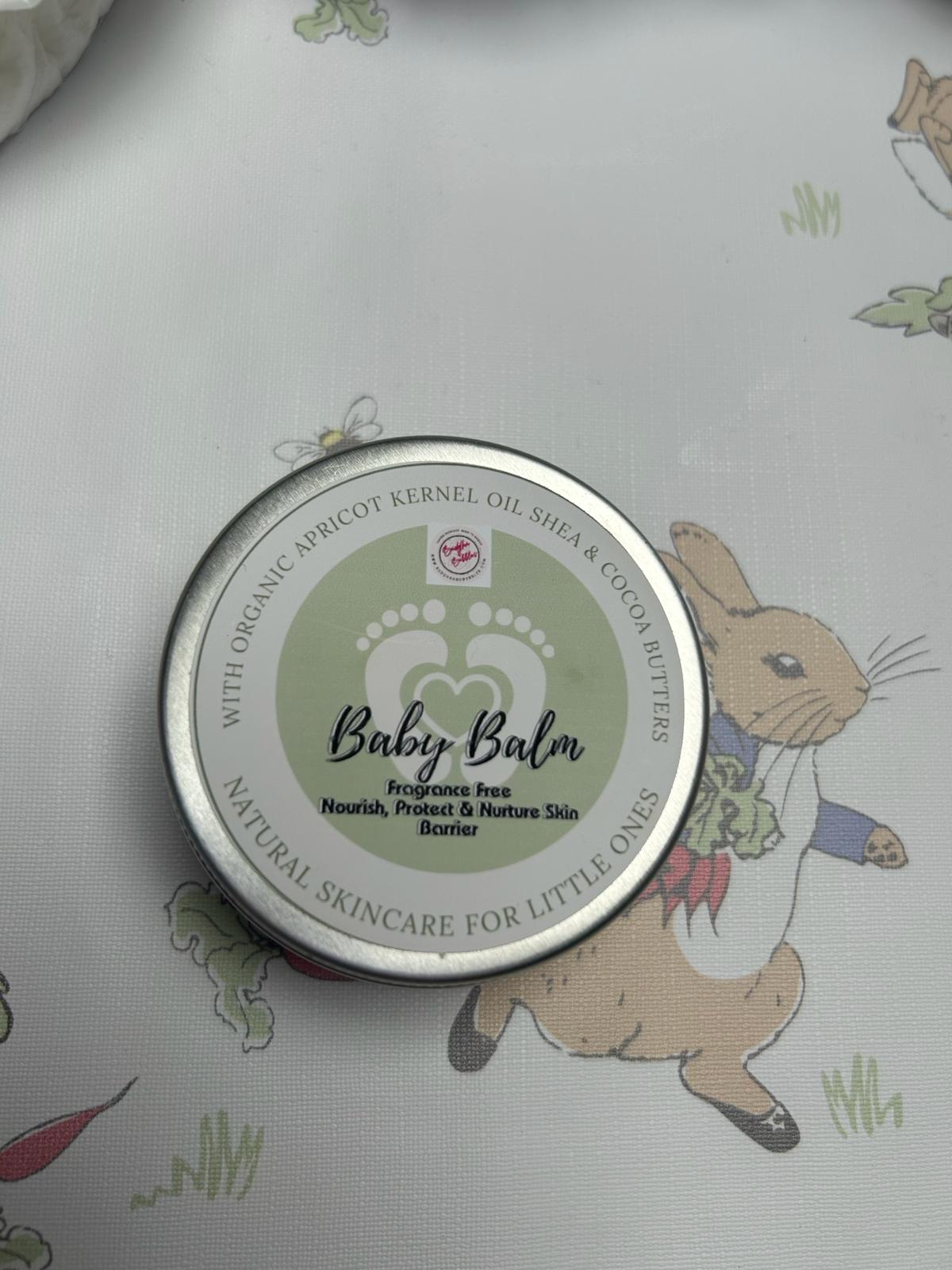 Baby Skincare Baby Balm with organic apricot kernel oil, Shea and Cocoa butter