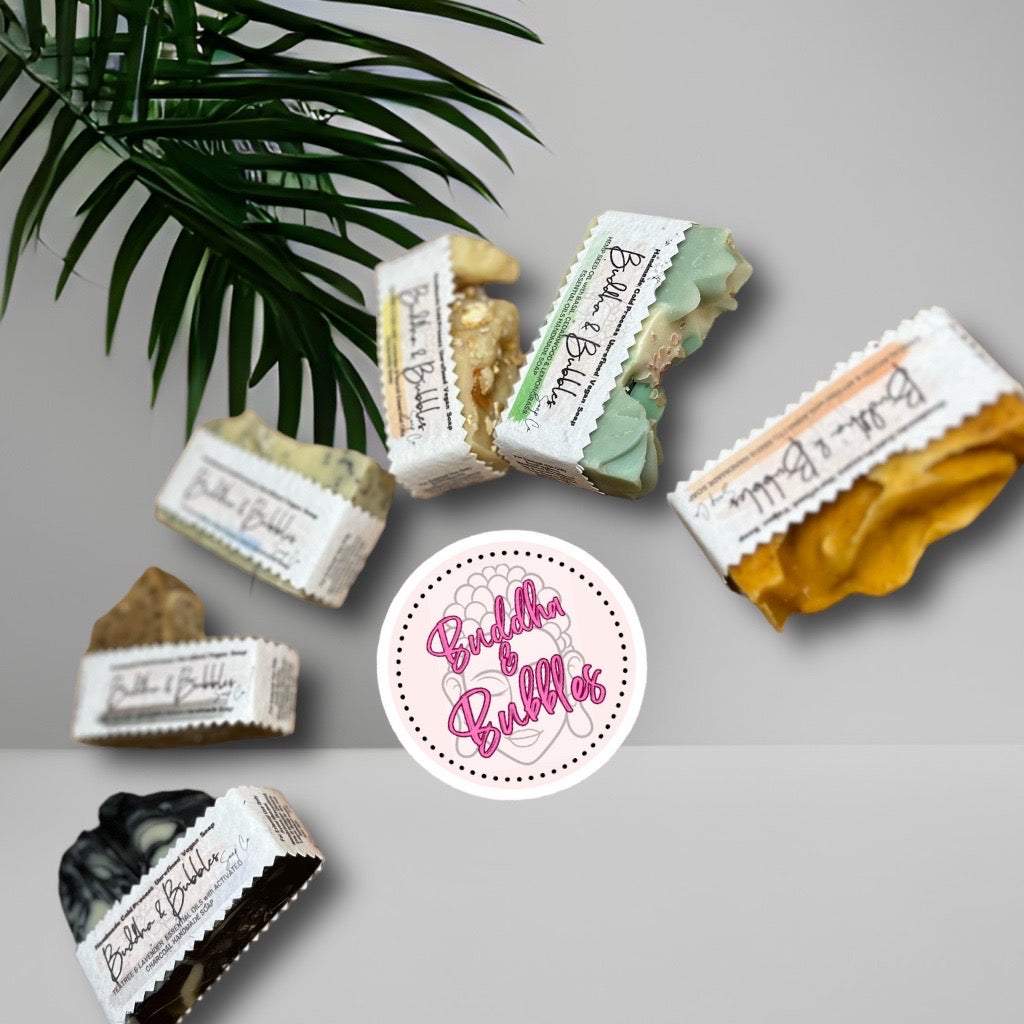 Gift Box Handmade Soap with seed paper circle