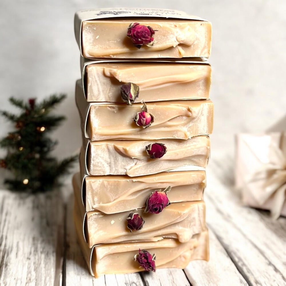 Natural Soap Bar with Yogurt & Patchouli Essential Oil