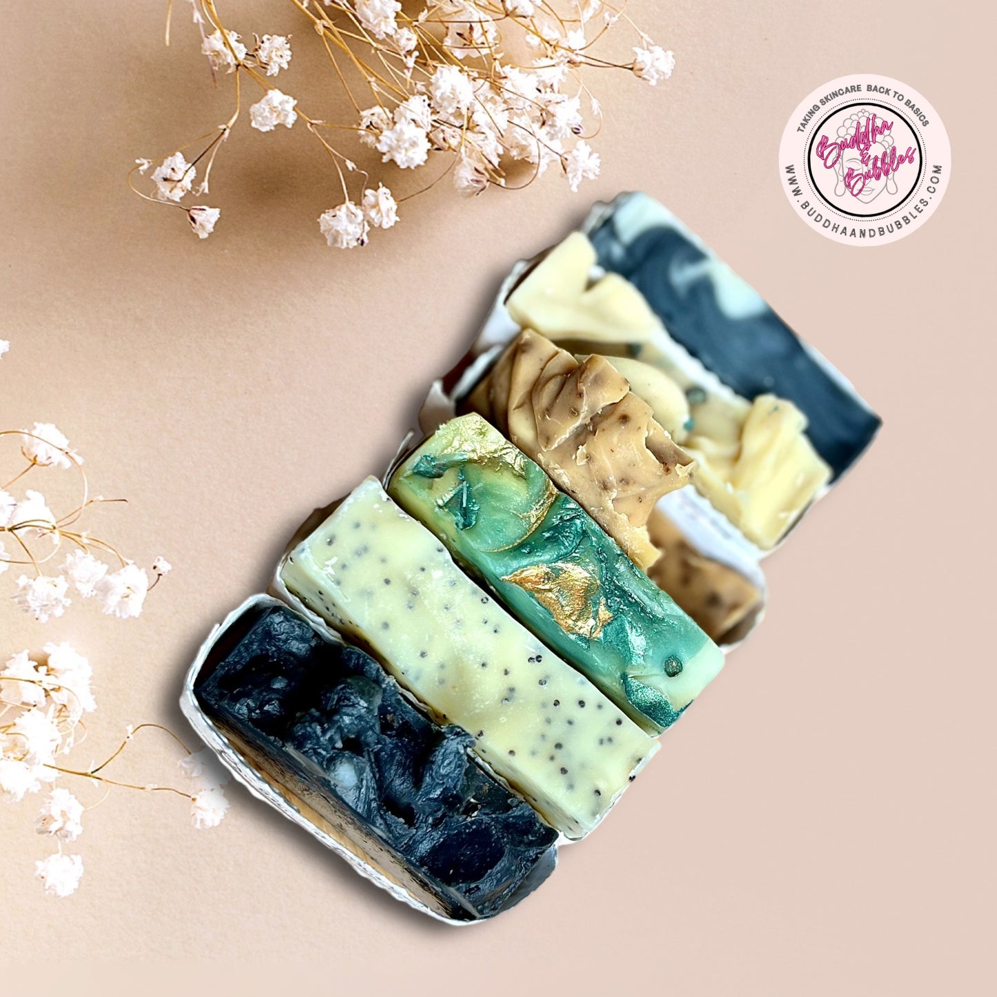 Gift Box Handmade Soap with seed paper