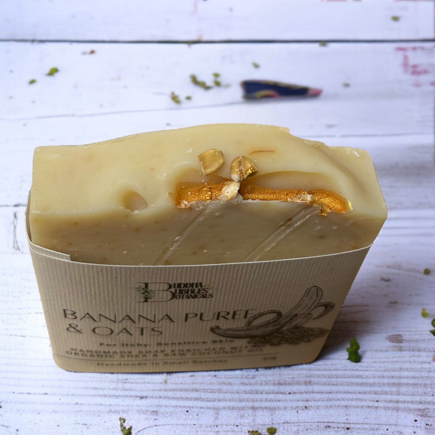 Soap Bar Banana Purée & Oats - Unfragranced