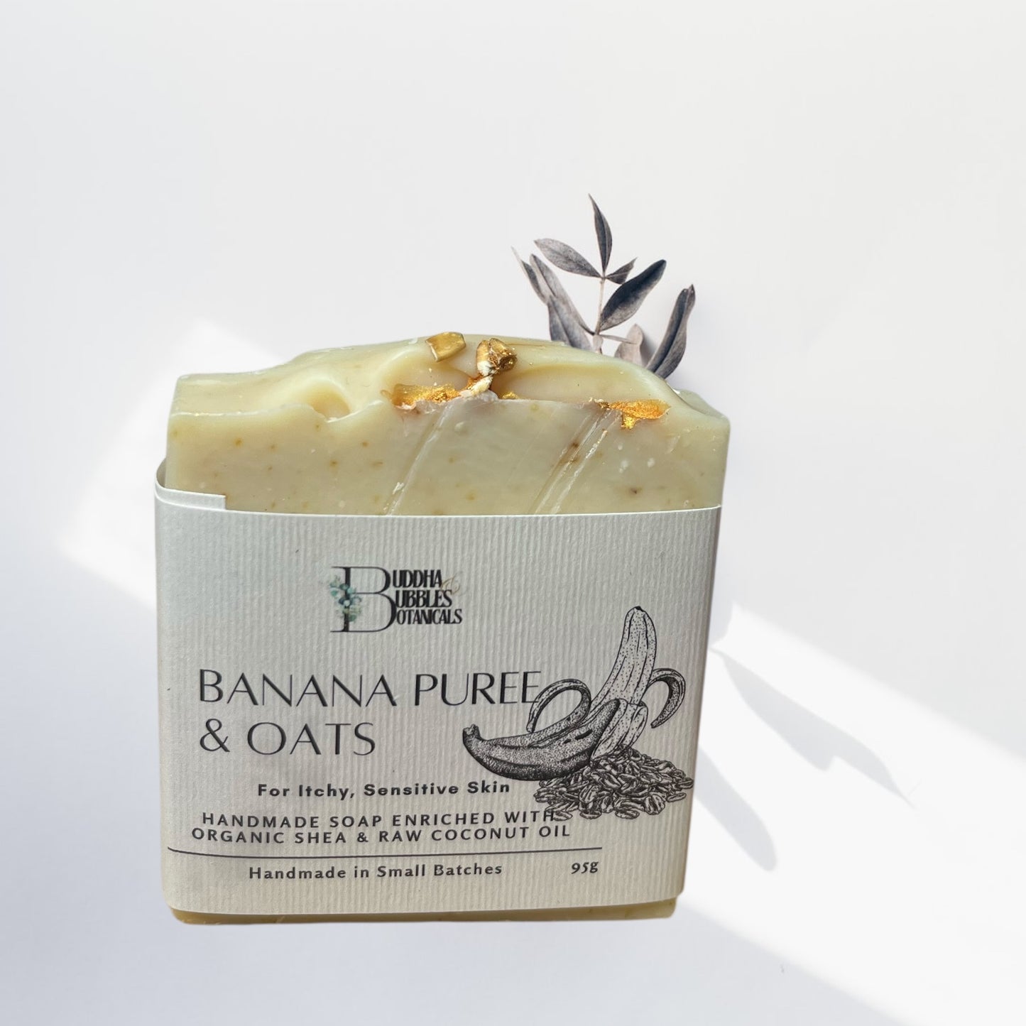 Soap Bar Banana Purée & Oats - Unfragranced