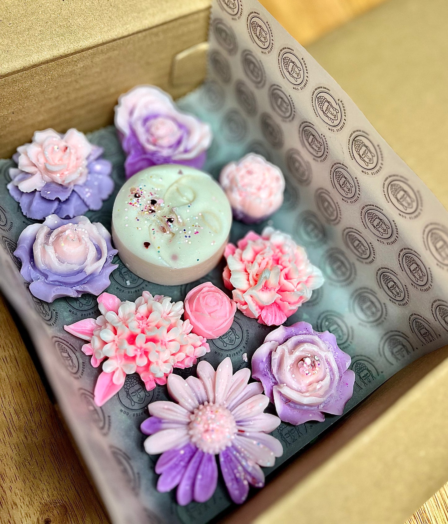 Mother's Day Gift Box with Luna Moon and Flower Wax Melts