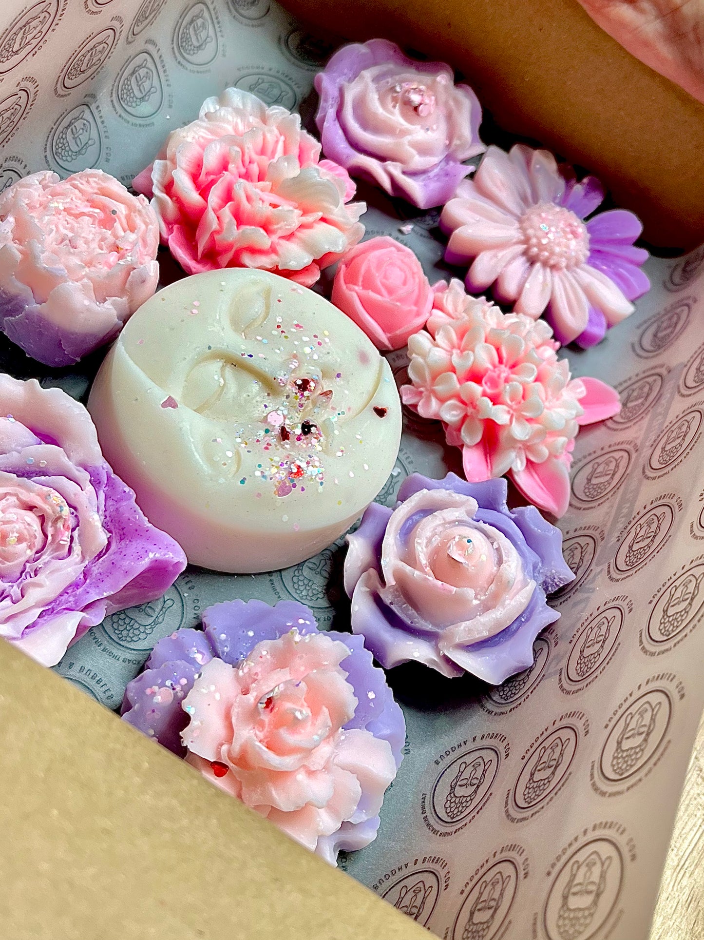 Mother's Day Gift Box with Luna Moon and Flower Wax Melts