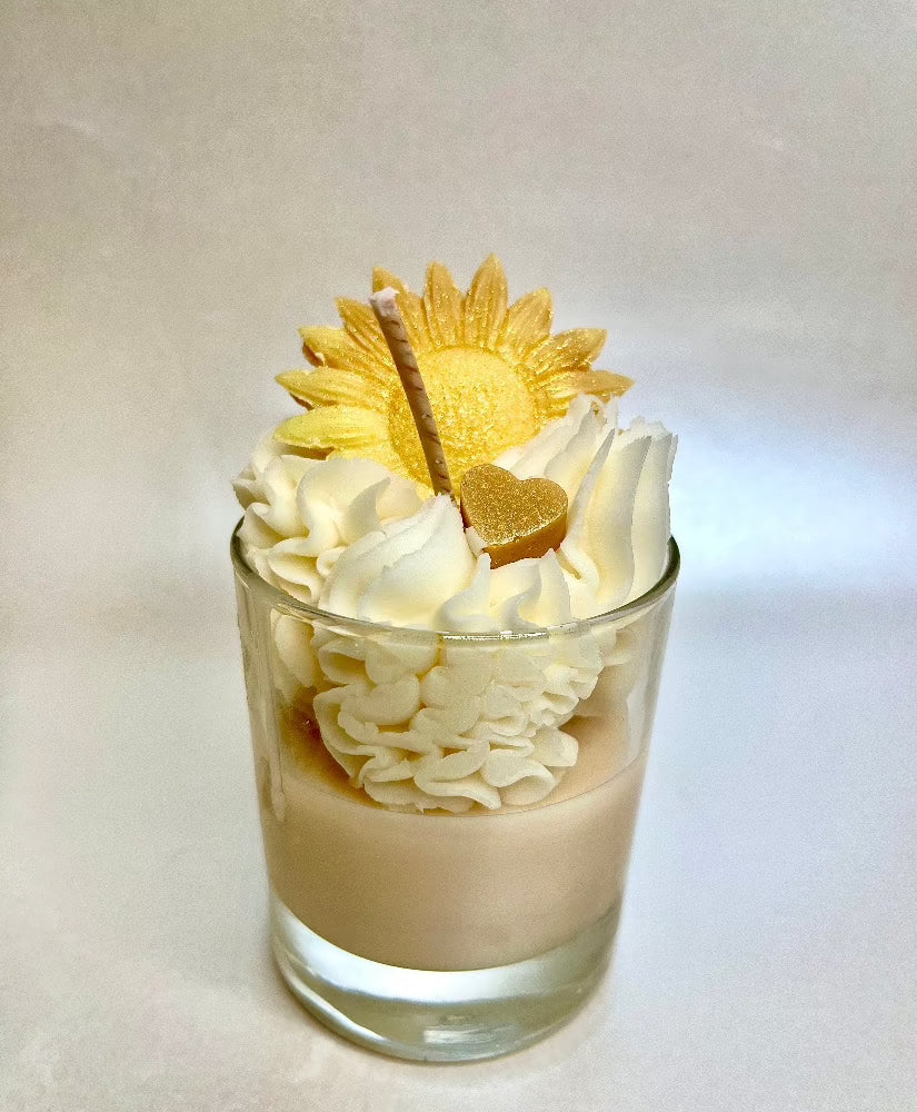 Bespoke Handmade Luxury Whipped Wax Candle with choice of parfum