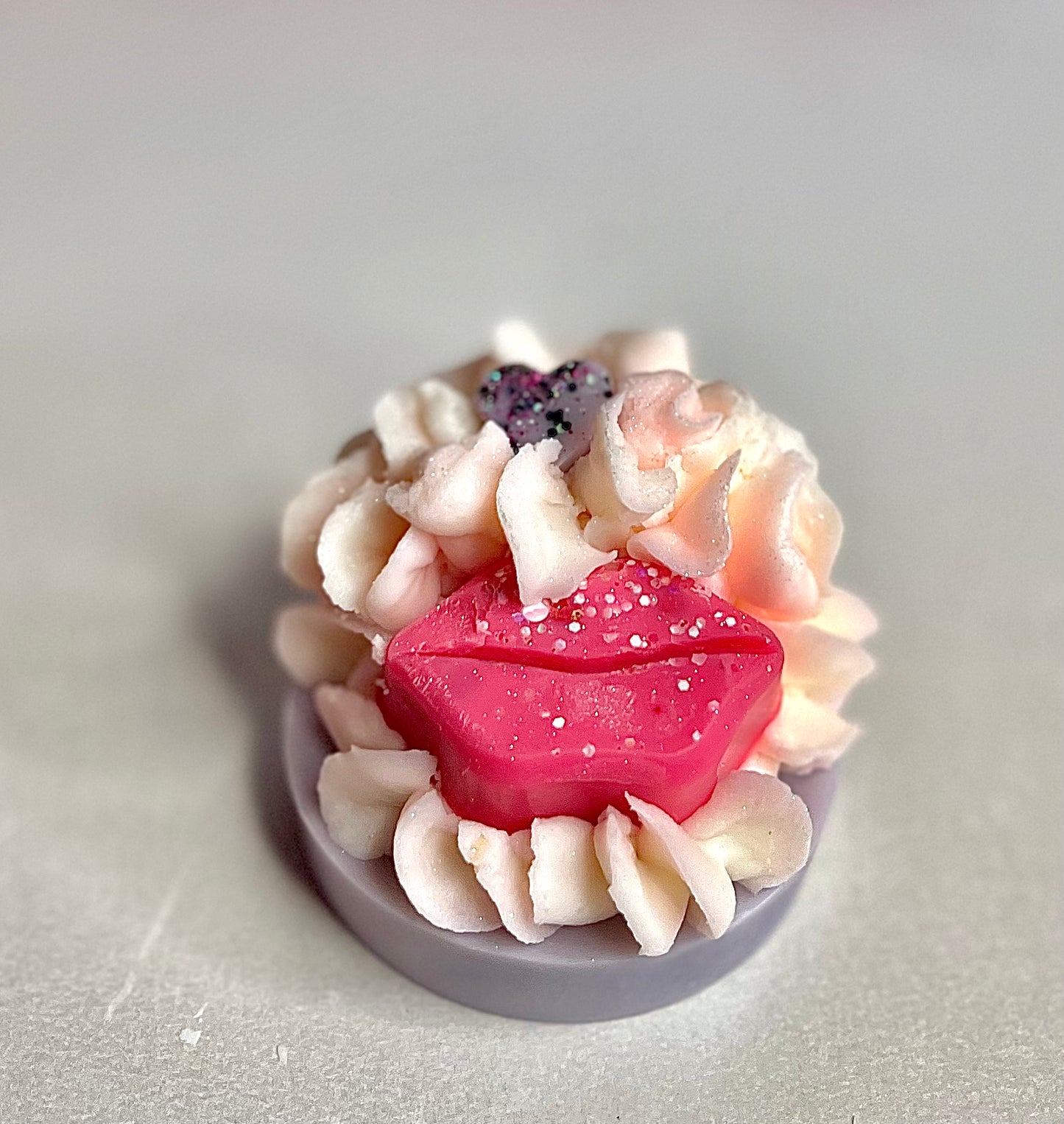 Handmade Luxury Valentine's Bespoke Soy Piped Cake Wax Melt