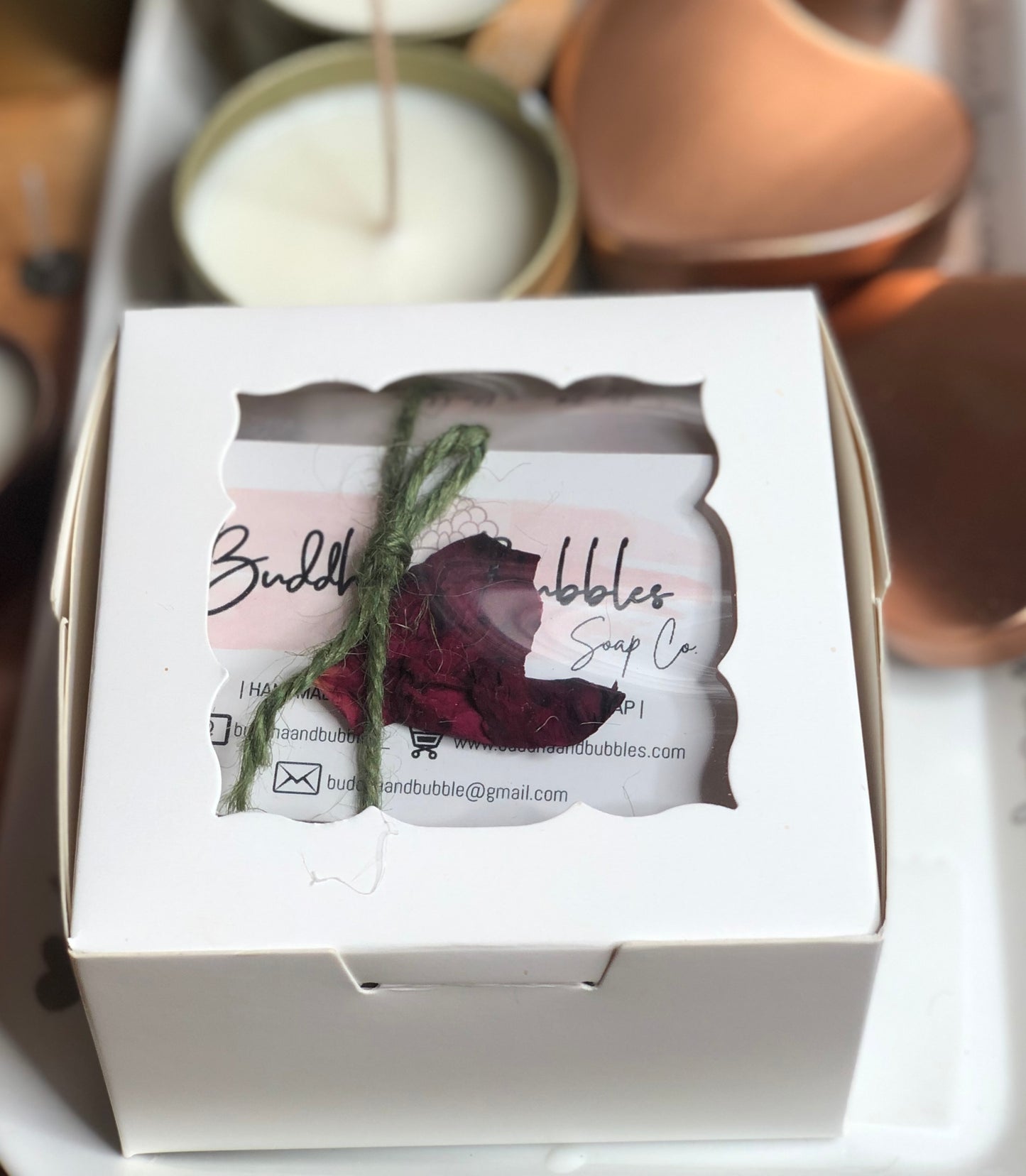 Gift Box Whipped Shea and Handmade Soap