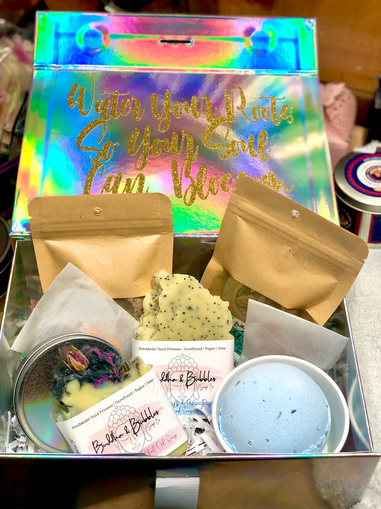 Personalised Handmade Soap and Pamper Gift Box