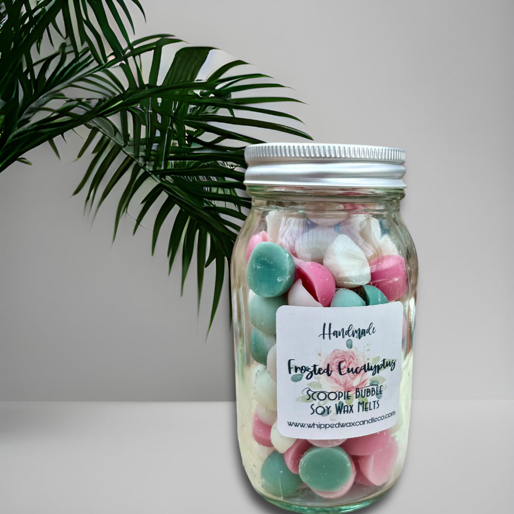 Soy Wax Scoopie Bubbles in glass jar 85g