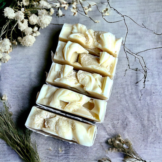 Baby Soap Bar enriched Organic Shea & Cocoa Butter, Yogurt & Honey