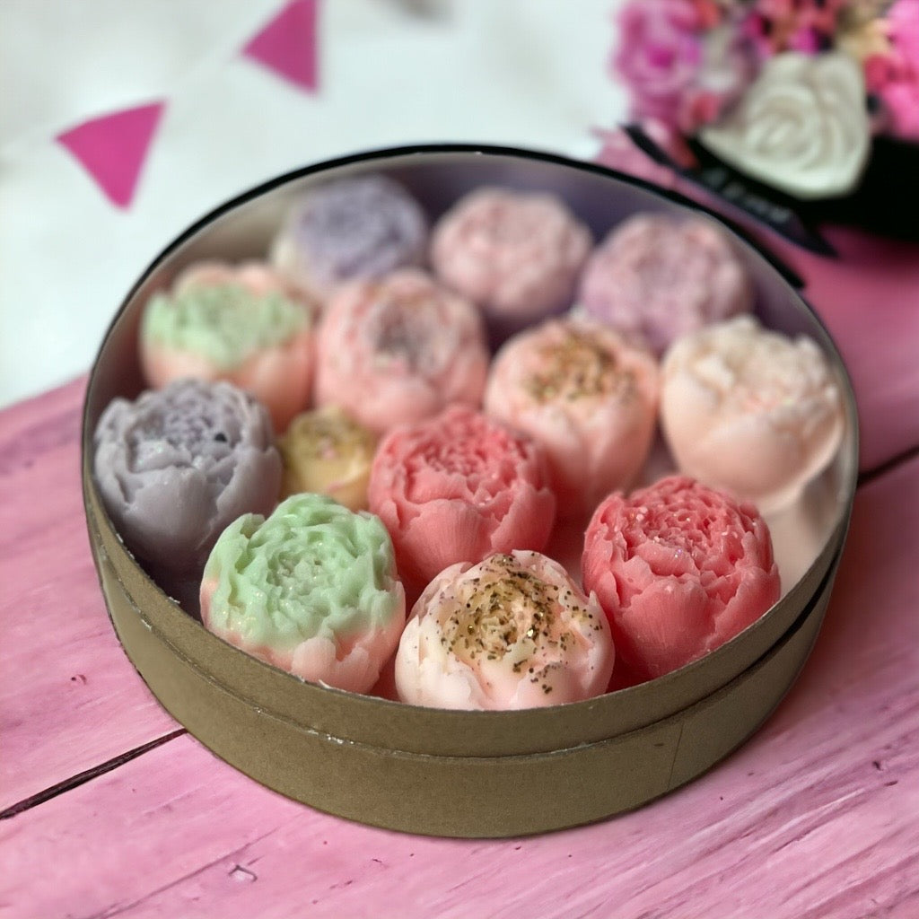 Mother’s Day gift box peony wax melts box of 12 laundry or Malone dupes 