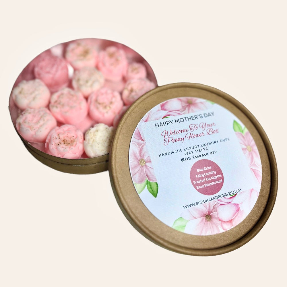 Mother’s Day gift box peony wax melts box of 12 laundry or Malone dupes 