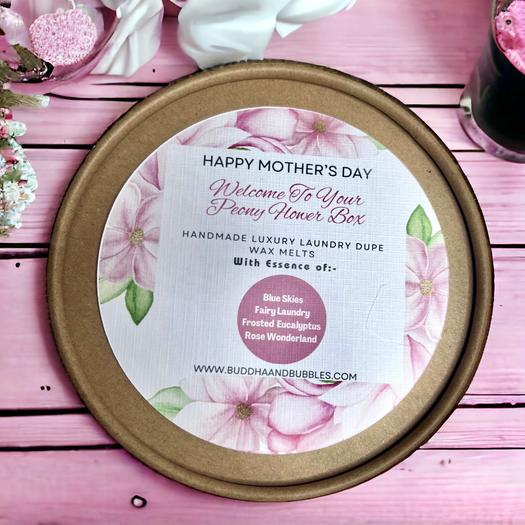 Mother’s Day gift box peony wax melts box of 12 laundry or Malone dupes 