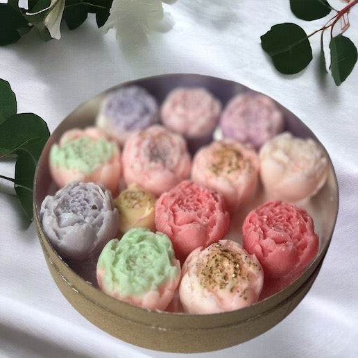 Mother’s Day gift box peony wax melts box of 12 laundry or Malone dupes 