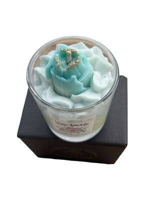 Open image in slideshow, Handmade Whipped Wax Dessert frosted eucalyptus laundry Dupe
