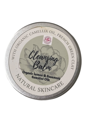 Cleansing balm with French clay, camellia oil and essential oils 