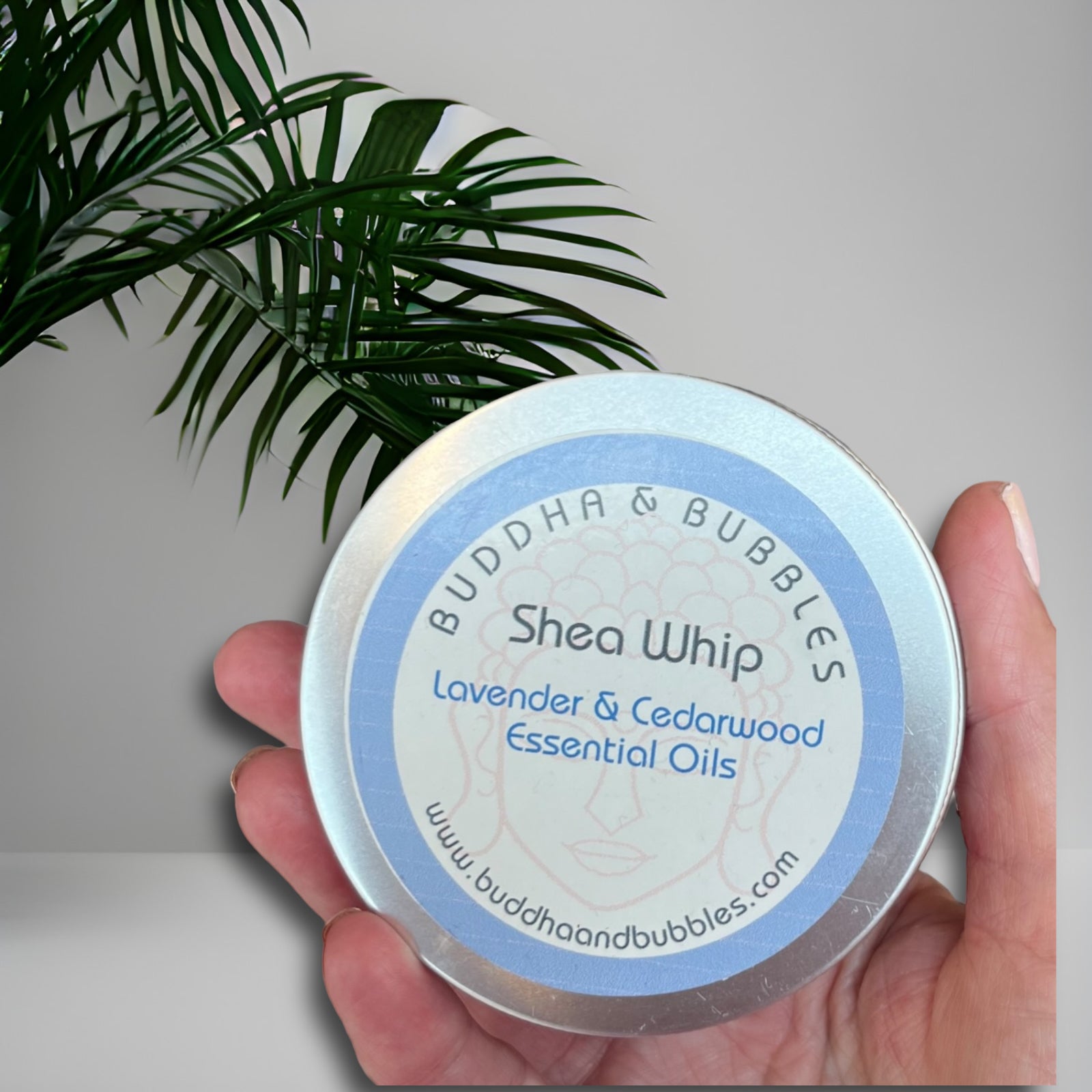 handmade shea whip with Lavender and Cedarwood essential oils