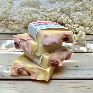 Soap Bar Rose and Patchouli Essential Oil