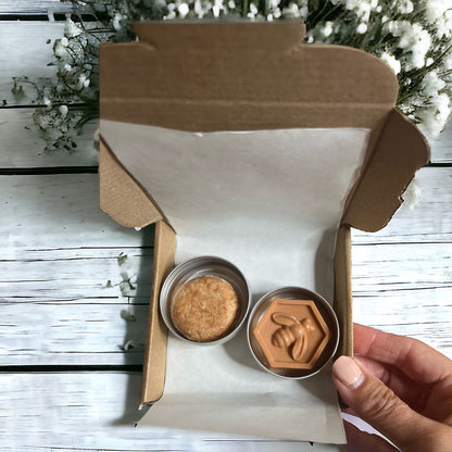 Haircare Discovery Box - Sample Size Solid Shampoo & Conditioner Bars