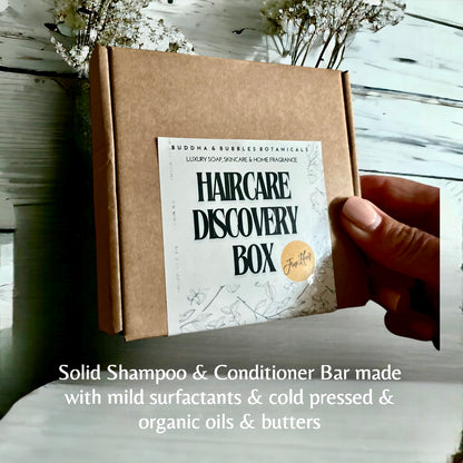 Haircare Discovery Box - Sample Size Solid Shampoo & Conditioner Bars