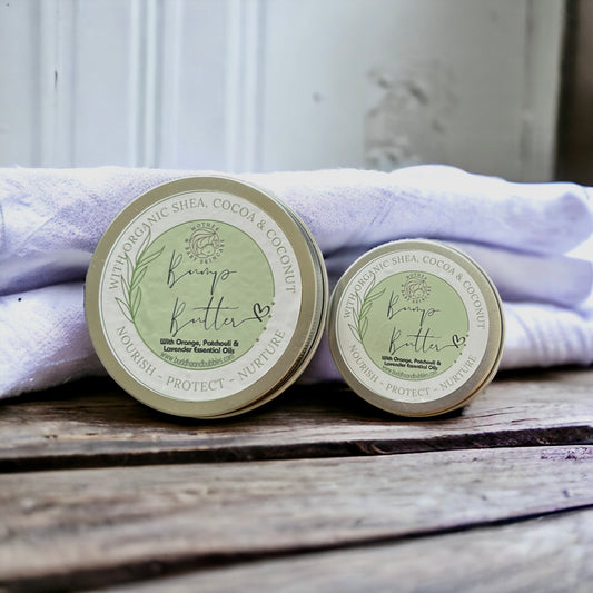 Pregnancy Bump butter with organic mango and Babassu butter with essential oils