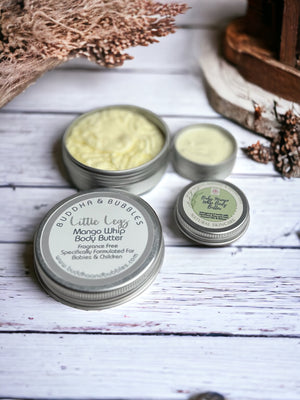 Open image in slideshow, Baby Skincare Organic Mango Whip Body Butter
