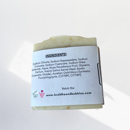 Soap Bar Banana Purée & Oats - Unfragranced