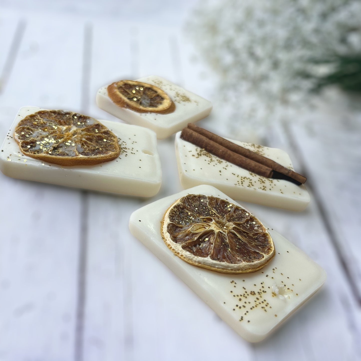 Soy Wax Botanical Xmas Tree Decoration