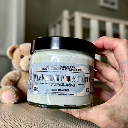 little moonllight magnesium cream video showing texture
