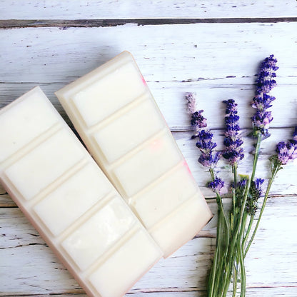 Soy Wax melt strong fragrance snap bars Buddha and bubbles botanicals