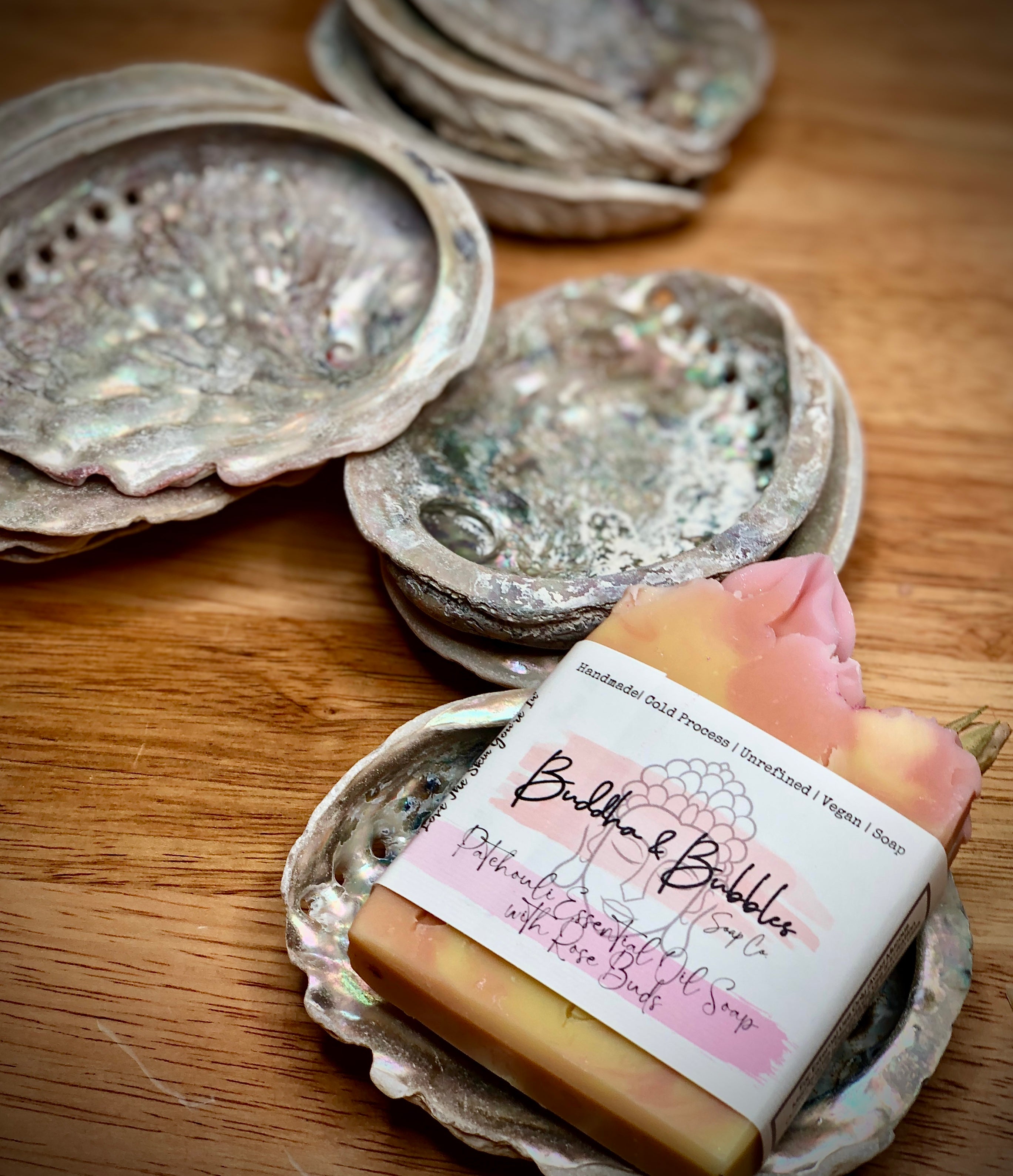 Handmade Soap Rose and Patchouli Essential Oil