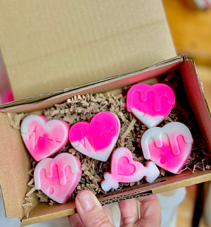 Build a Valentines Wax Melt Gift Box Buddha and Bubbles
