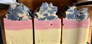 Open image in slideshow, Handmade Rose Geranium and Black Pepper Essential Oil Soap
