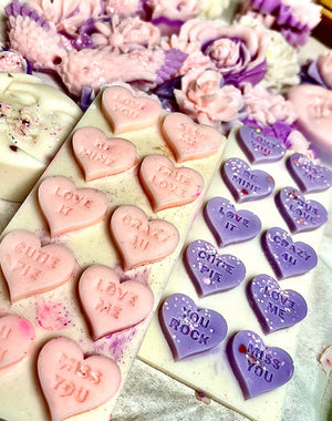 Luxury Valentines Soy Wax Melt Snap Bars