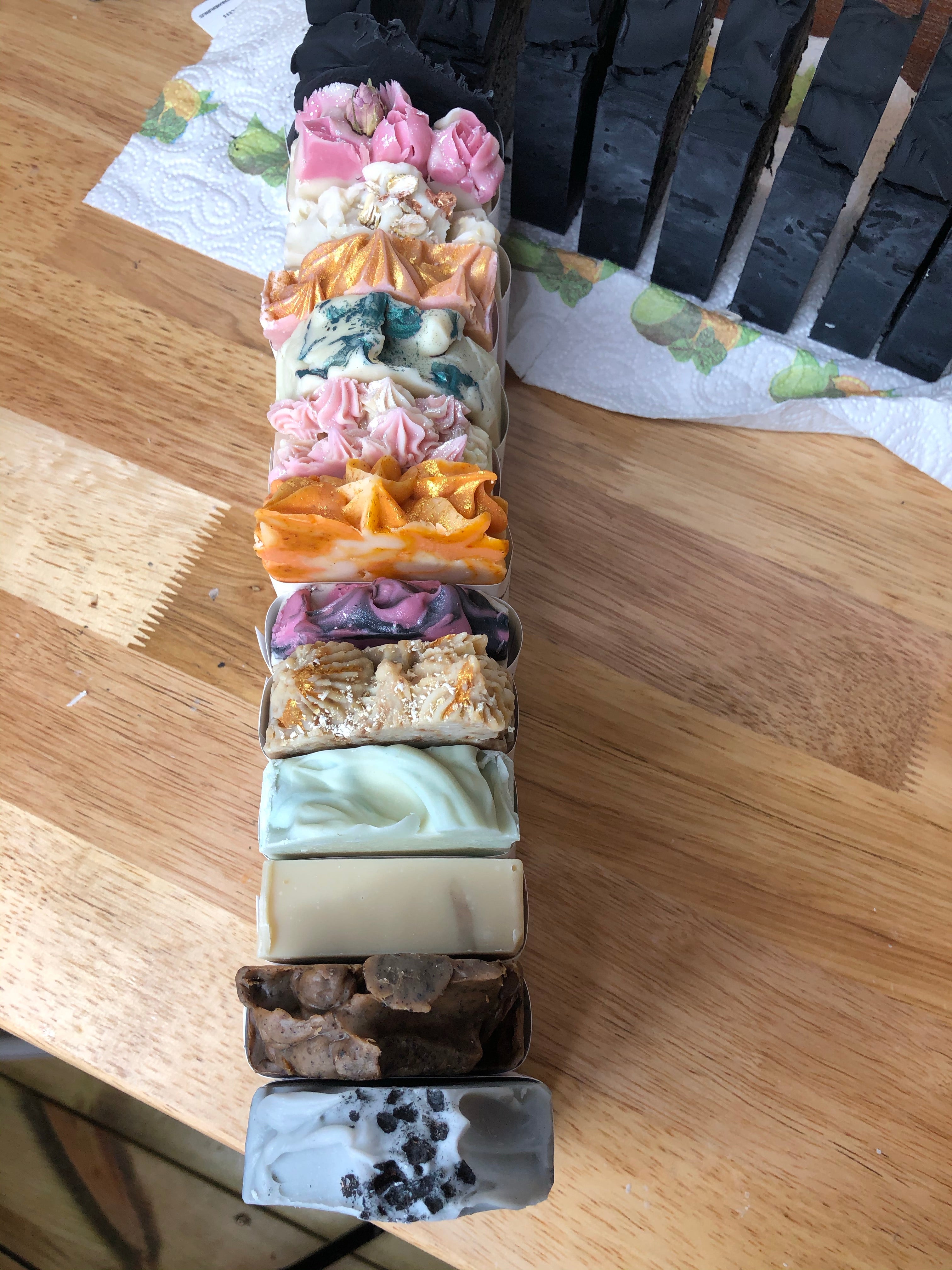 Random bundle of 20 x handmade artisan soap