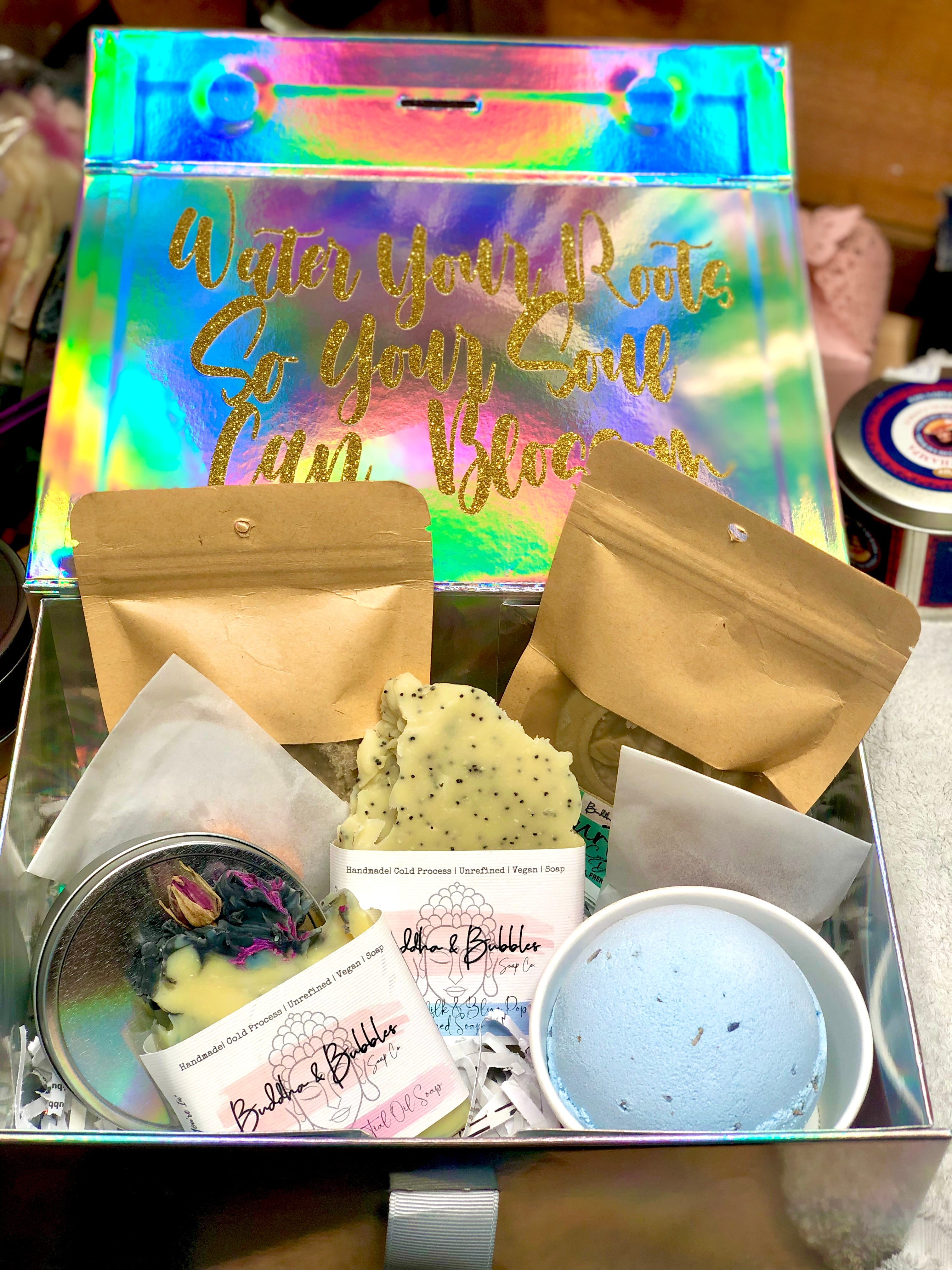 Personalised Handmade Soap and Pamper Gift Box 
