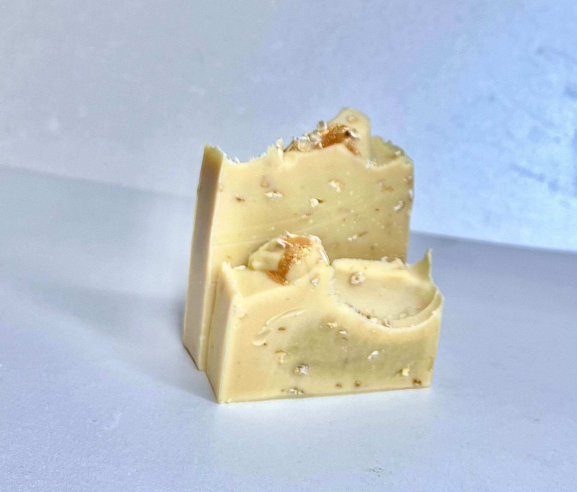 Handmade Oat Milk & Oats Cold Process Soap with Lavender & Neroli Essential oil