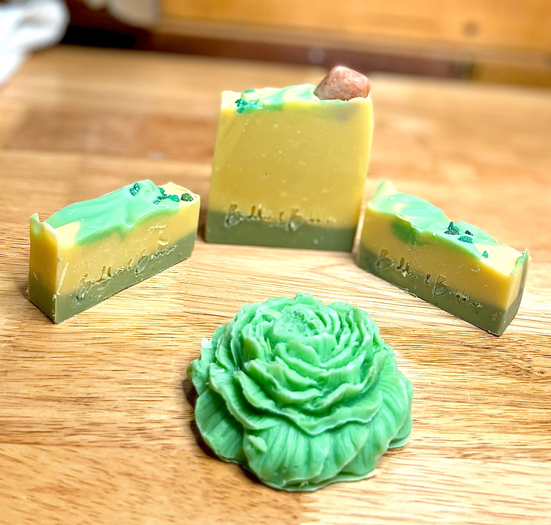 Sunstone Crystal Handmade Soap